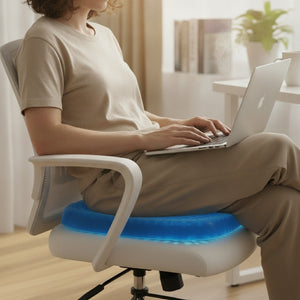 Nestling™ Orthopedic Gel Seat Cushion - Cooling Memory Foam
