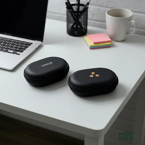 Noirfold Portable Earphone Carrying Case