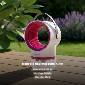 NoirFold USB Mosquito Killer Lamp - Silent Chemical-Free Protection