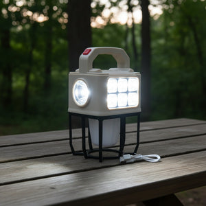 Kairos Solar Rechargeable Camping Lantern - 8-10 Hour Runtime