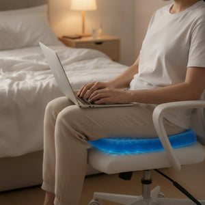 Nestling™ Orthopedic Gel Seat Cushion - Cooling Memory Foam