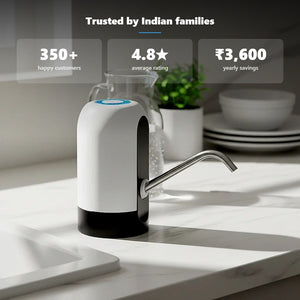 NoirFold™ Automatic Water Bottle Pump Dispenser