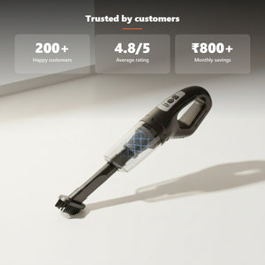AeroClean Wireless 2-in-1 Car & Home Vacuum Cleaner