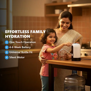 NoirFold™ Automatic Water Bottle Pump Dispenser