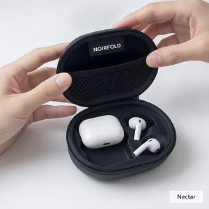 Noirfold Portable Earphone Carrying Case