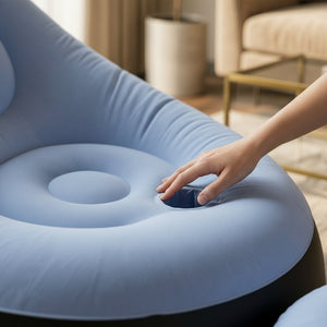 FloatHome™ Inflatable Sofa Chair with Footstool