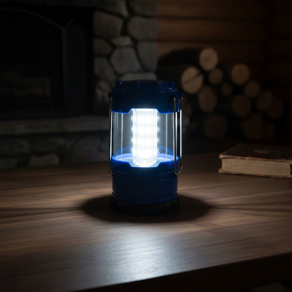 NoirFold Waterproof LED Camping Lantern - 500 Lumen Professional Grade