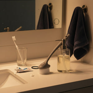 Cleansewell™ Soap Dispensing Dish Brush Set