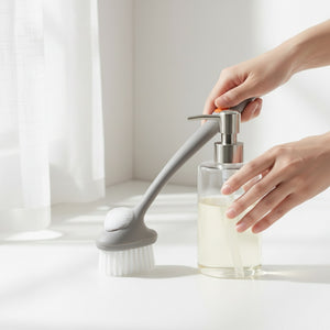 Cleansewell™ Soap Dispensing Dish Brush Set