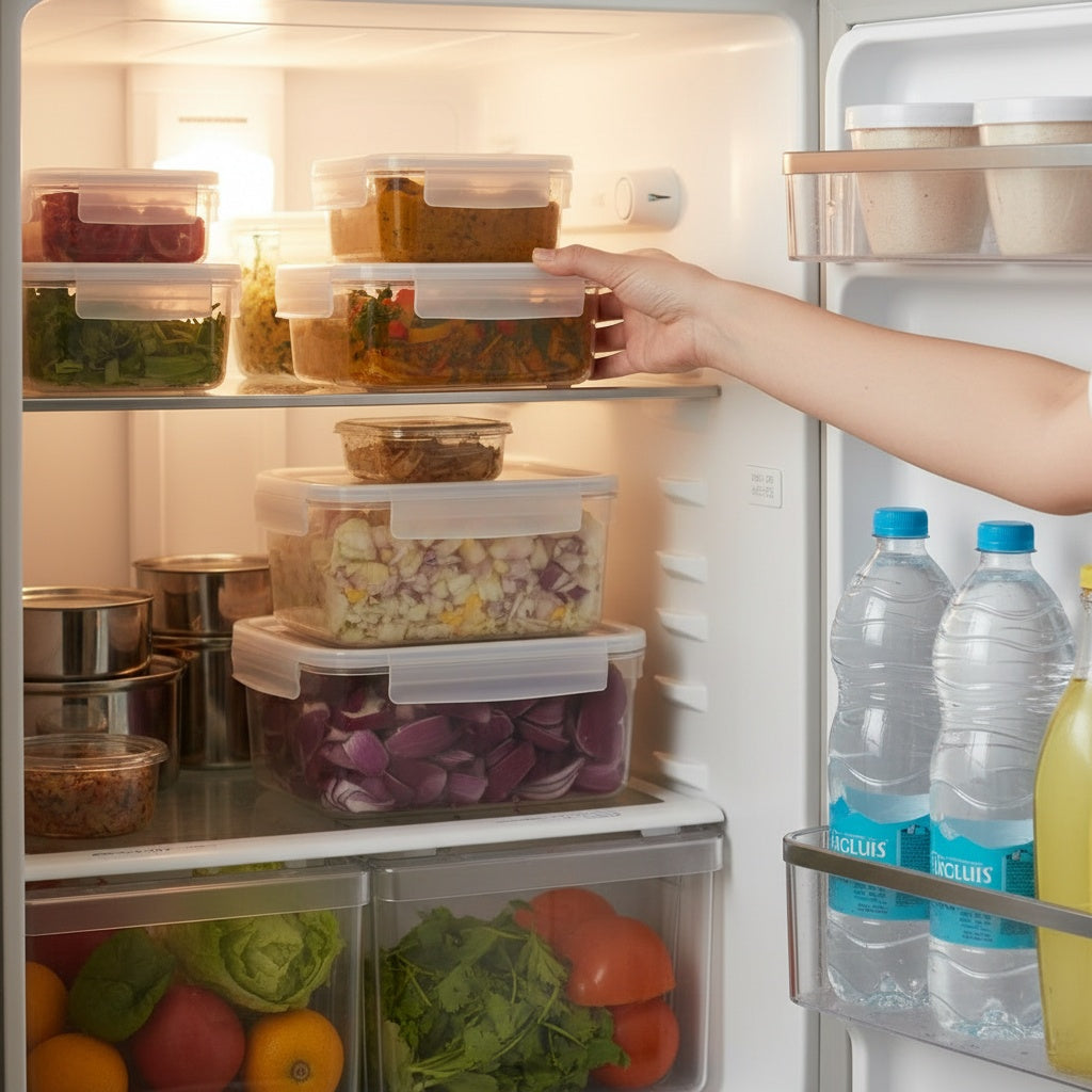 Crispify Airtight Food Storage Container Set - Keep Food Fresh 3x Longer