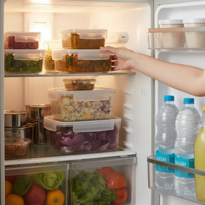 Crispify Airtight Food Storage Container Set - Keep Food Fresh 3x Longer
