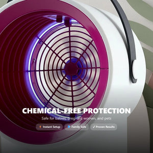 NoirFold USB Mosquito Killer Lamp - Silent Chemical-Free Protection